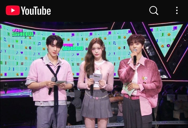 SBS 韓国音楽番組 「The Show」