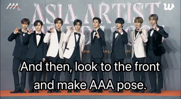 韓国Weverse 男性アイドルグループ 英語字幕