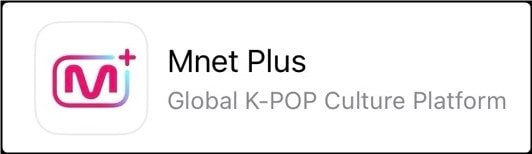 韓国Mnetアプリ