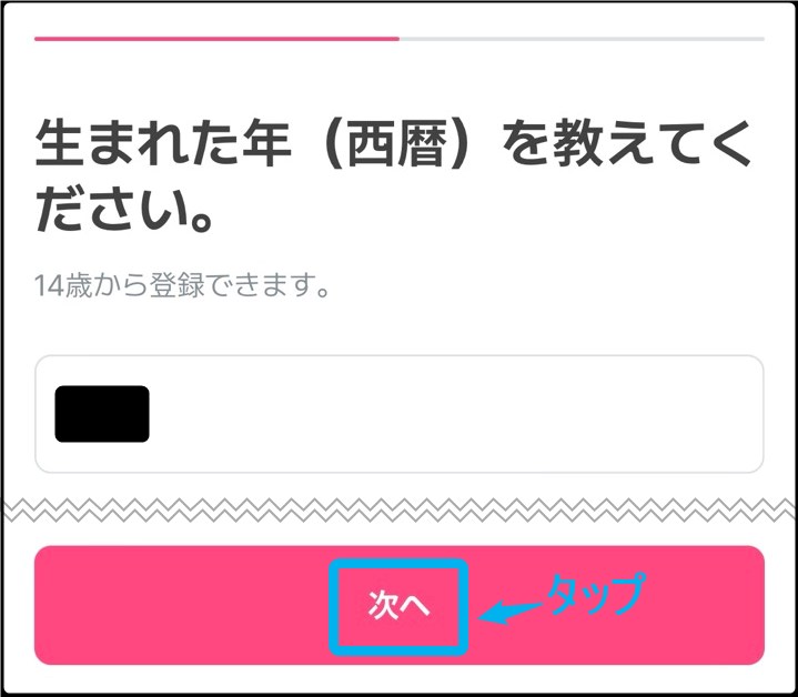韓国Mnet 「Mnet Plus」会員登録。「西暦」入力