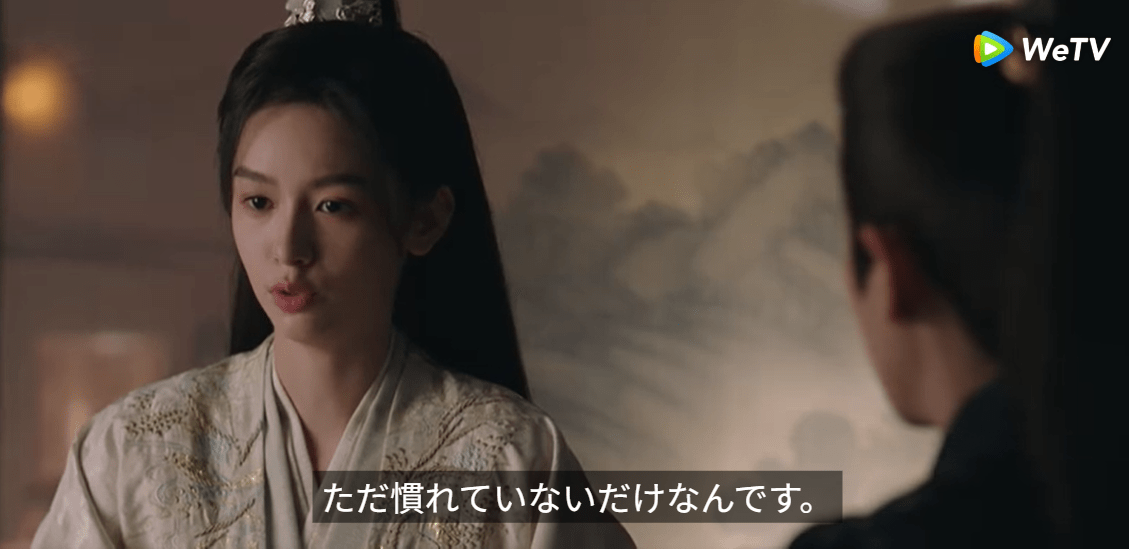 WeTV パソコンブラウザ 日本語翻訳語