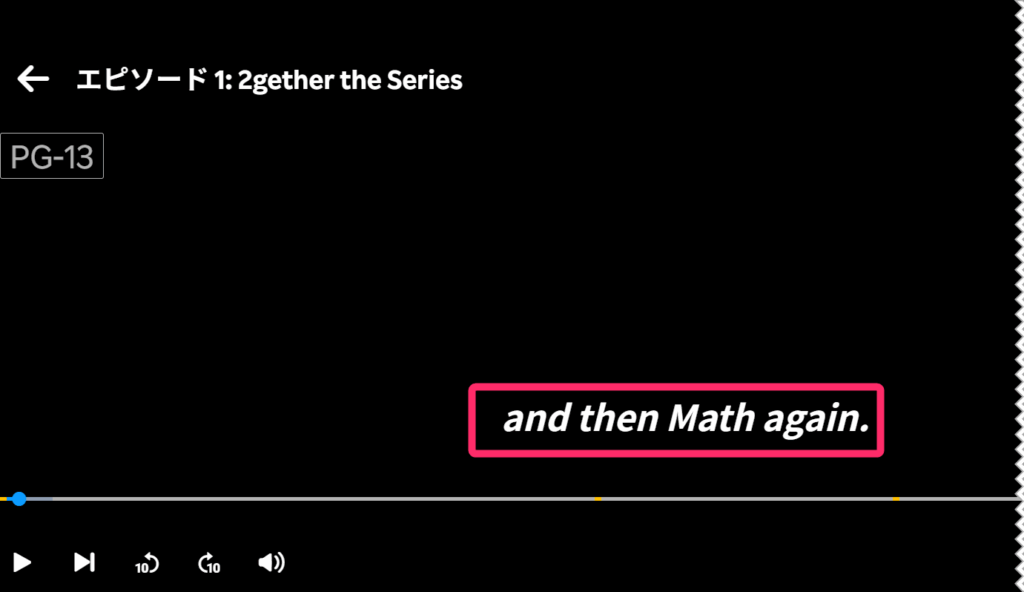 「楽天Viki」Chromeブラウザ、日本語翻訳。英語字幕