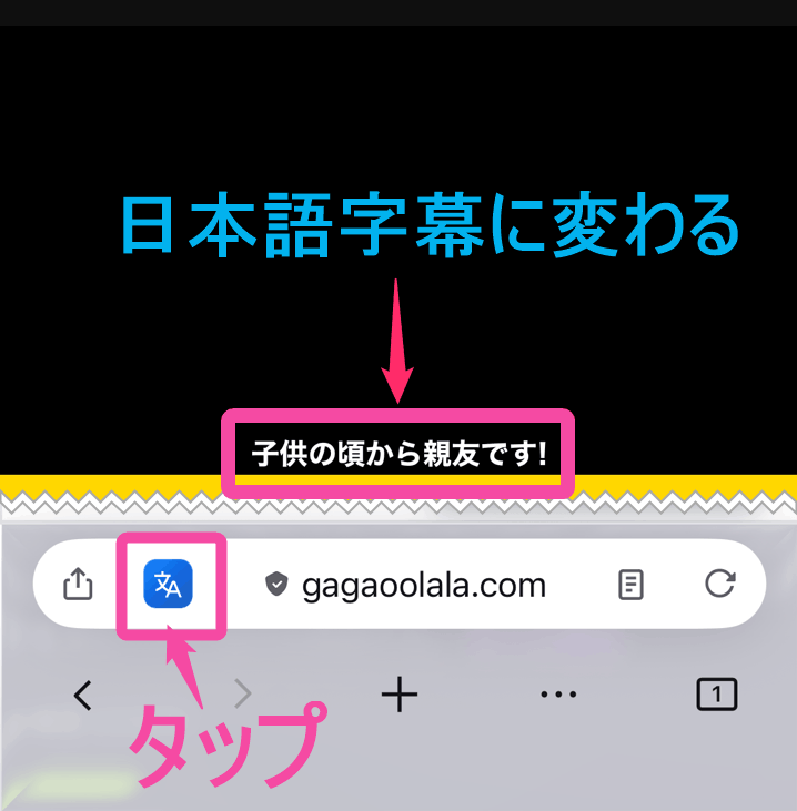 GagaOOLala「FireFoxブラウザ」日本語翻訳。